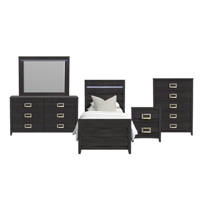 Tobias - Bedroom Set With LED