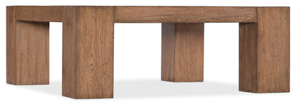 Commerce And Market - Square Cocktail Table - Light Brown