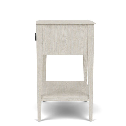 Carmella - One Drawer Accent Nightstand - Pebble Oak
