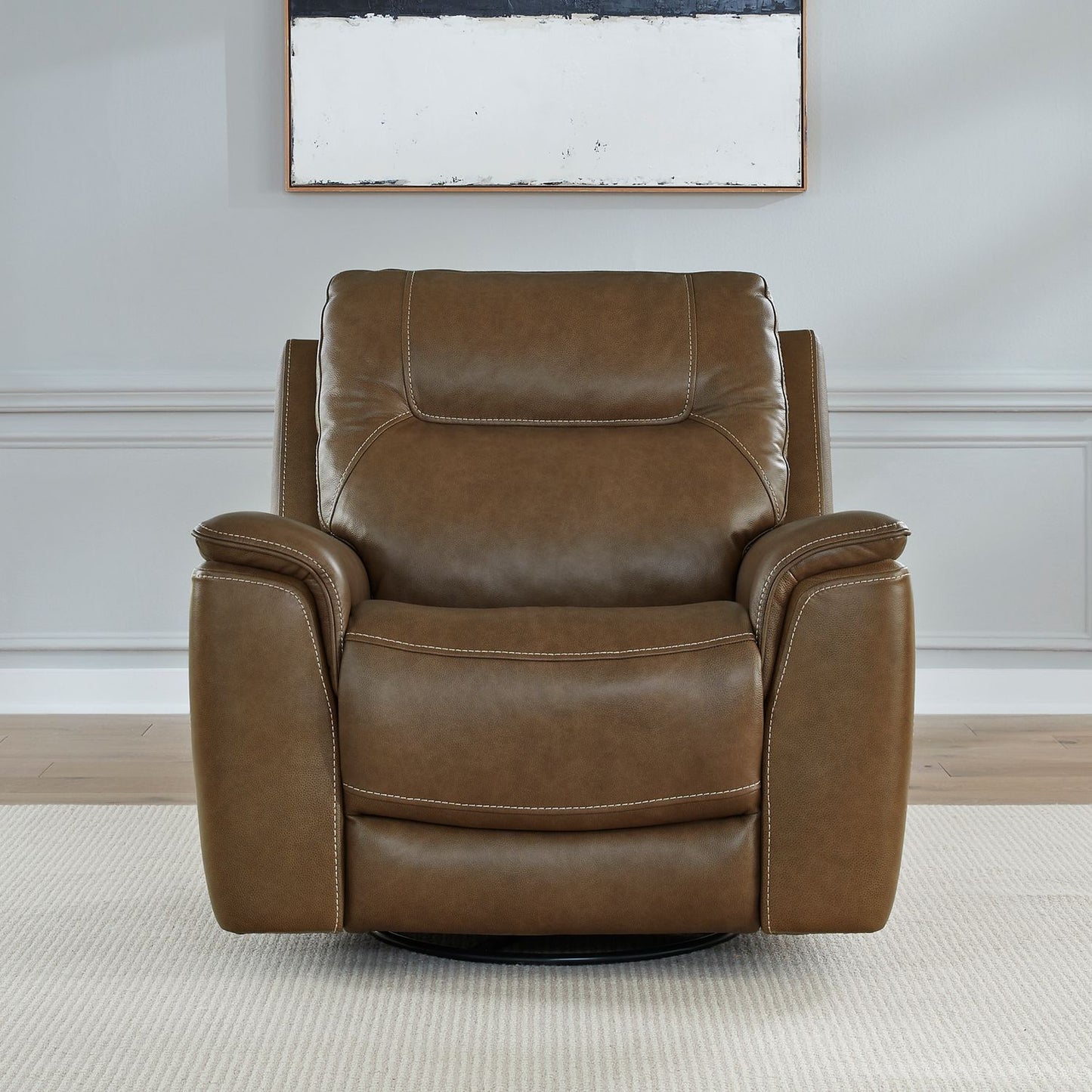 Collins - Swivel Glider Recliner P3 - York Chestnut