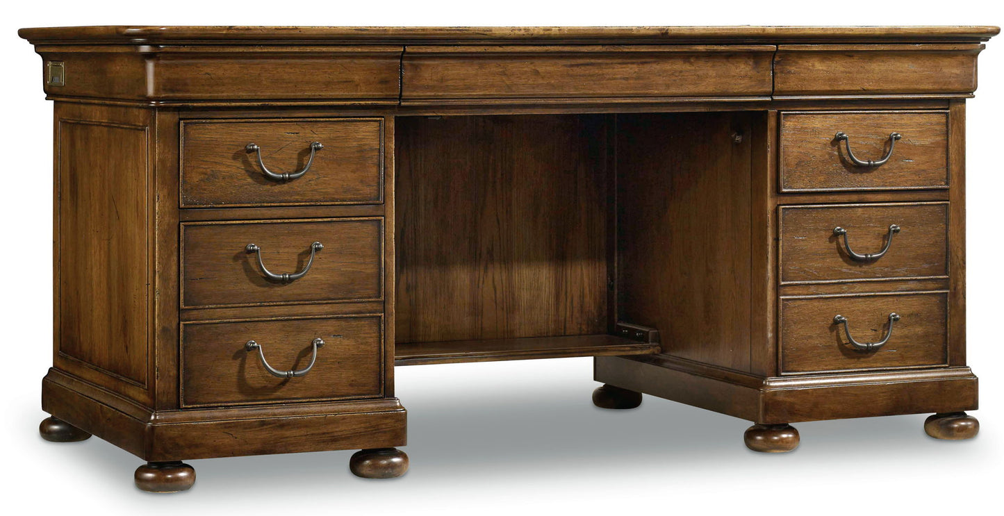 Archivist - Executive Desk - Dark Brown