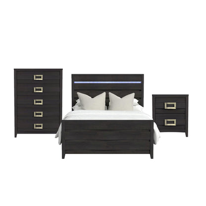 Tobias - Bedroom Set With LED