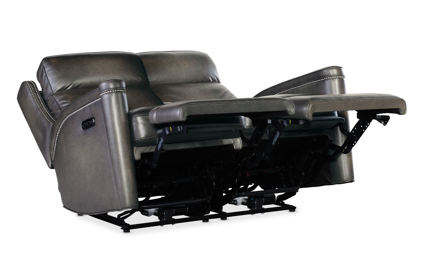 MS - Hamilton Power Loveseat With Power Headrest