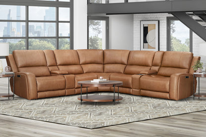 Belmont - Zero Gravity Power Reclining Sectional With Power Adjustable Headrests