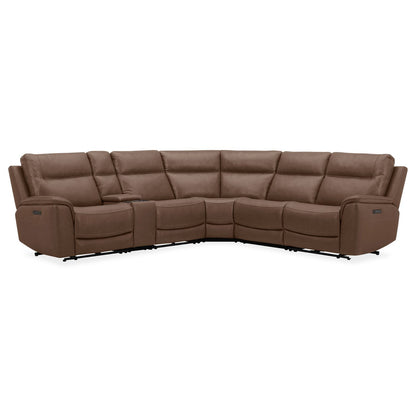 Collins - 6 Piece Sectional - York Chestnut