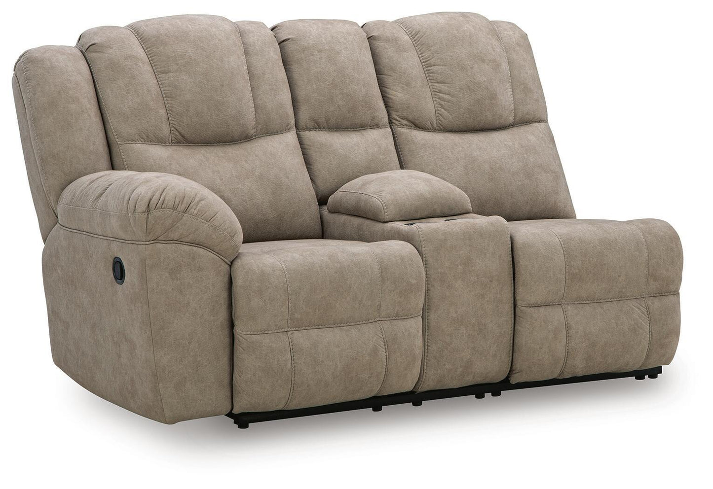 Pearce-Pike - LAF Reclining Loveseat With Console - Birch