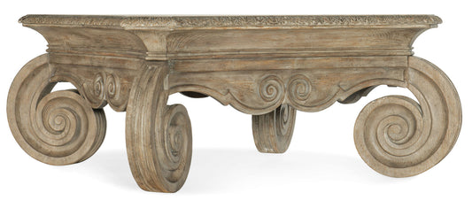 Castella - Square Cocktail Table - Light Brown