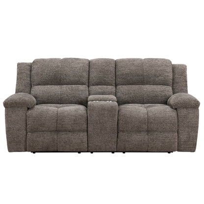 Buster - Manual Reclining Console Loveseat