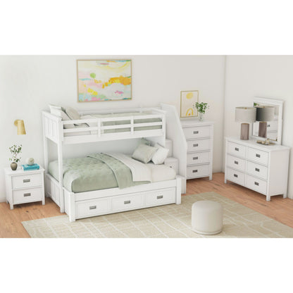 Hampton Kids - Bunk With Staircase And Trundle