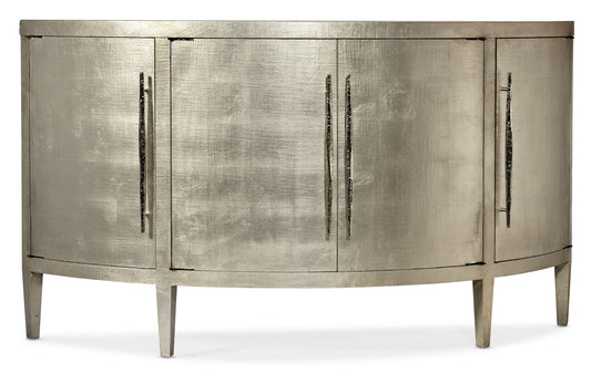 Melange - Amberly Credenza - Pearl Silver