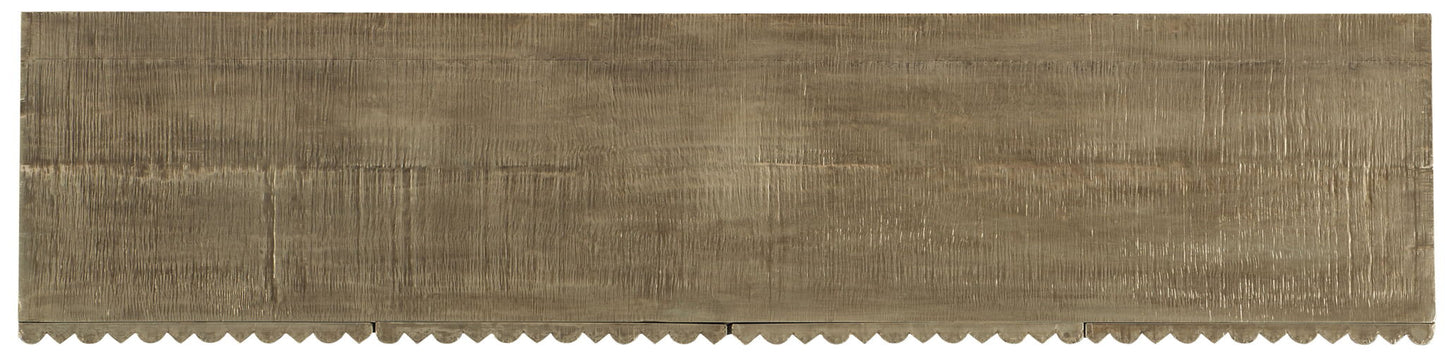 Home Accent - German Silver Console - Pearl Silver