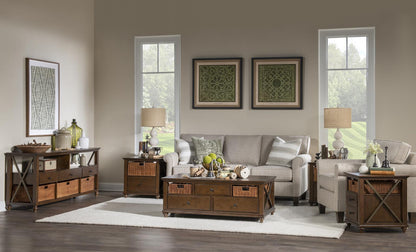 Elise - Sofa Table - Warm Cherry