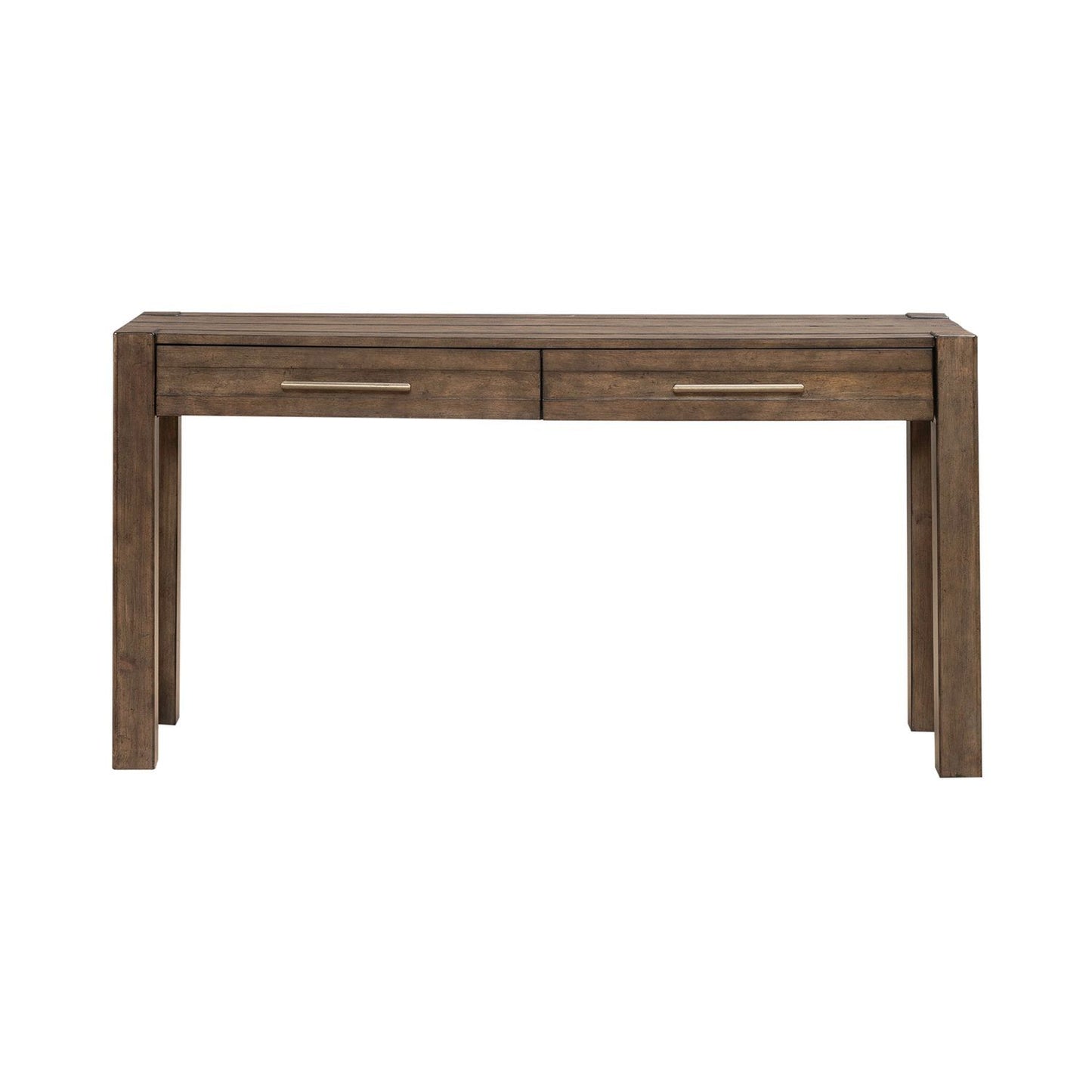 Broadmore - Console Table - Cobblestone Brown