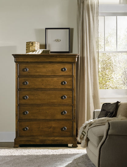Archivist - 6-Drawer Chest - Dark Brown