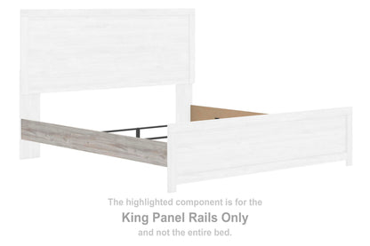 Broachmyn - King Panel Rails - Gray