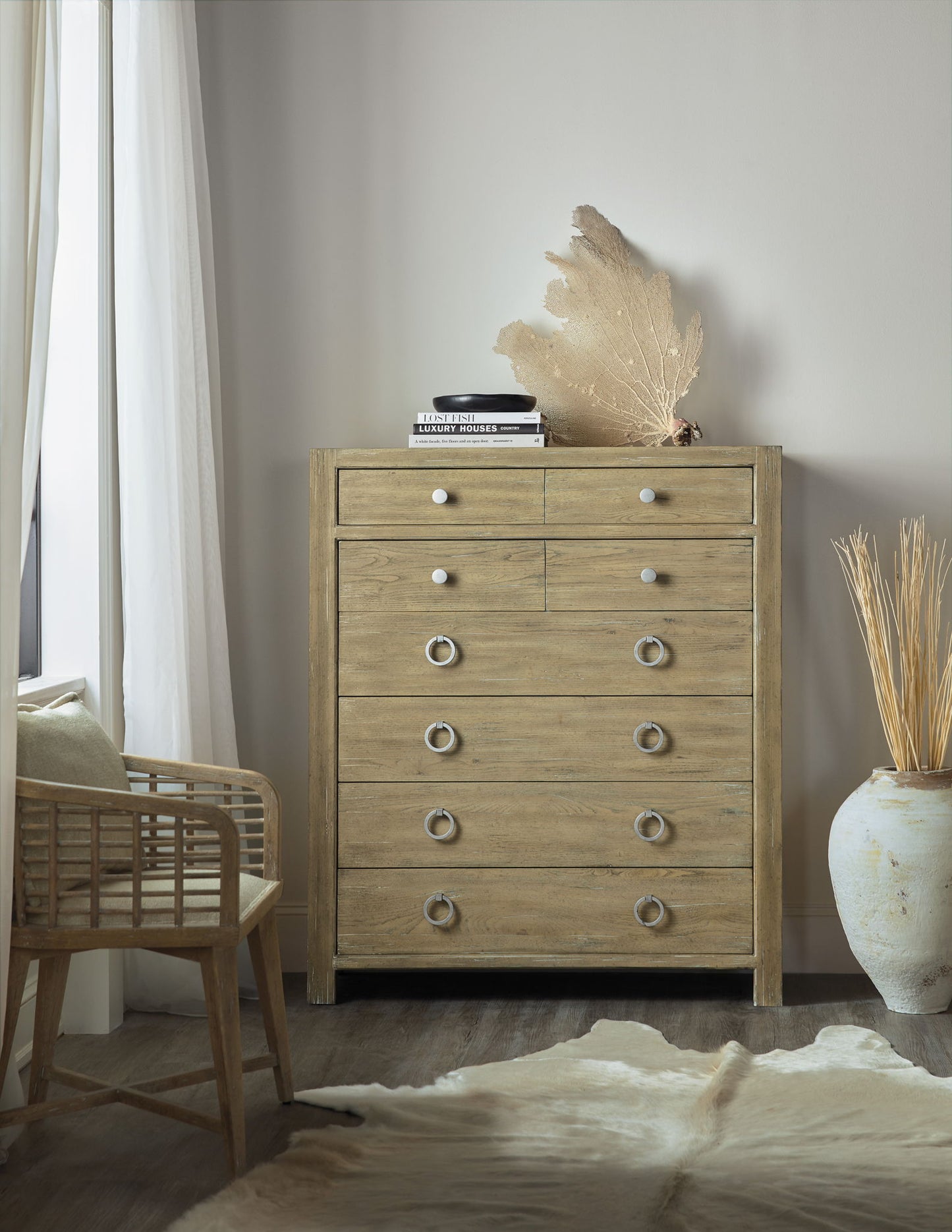 Surfrider - Six-Drawer Chest - Light Brown