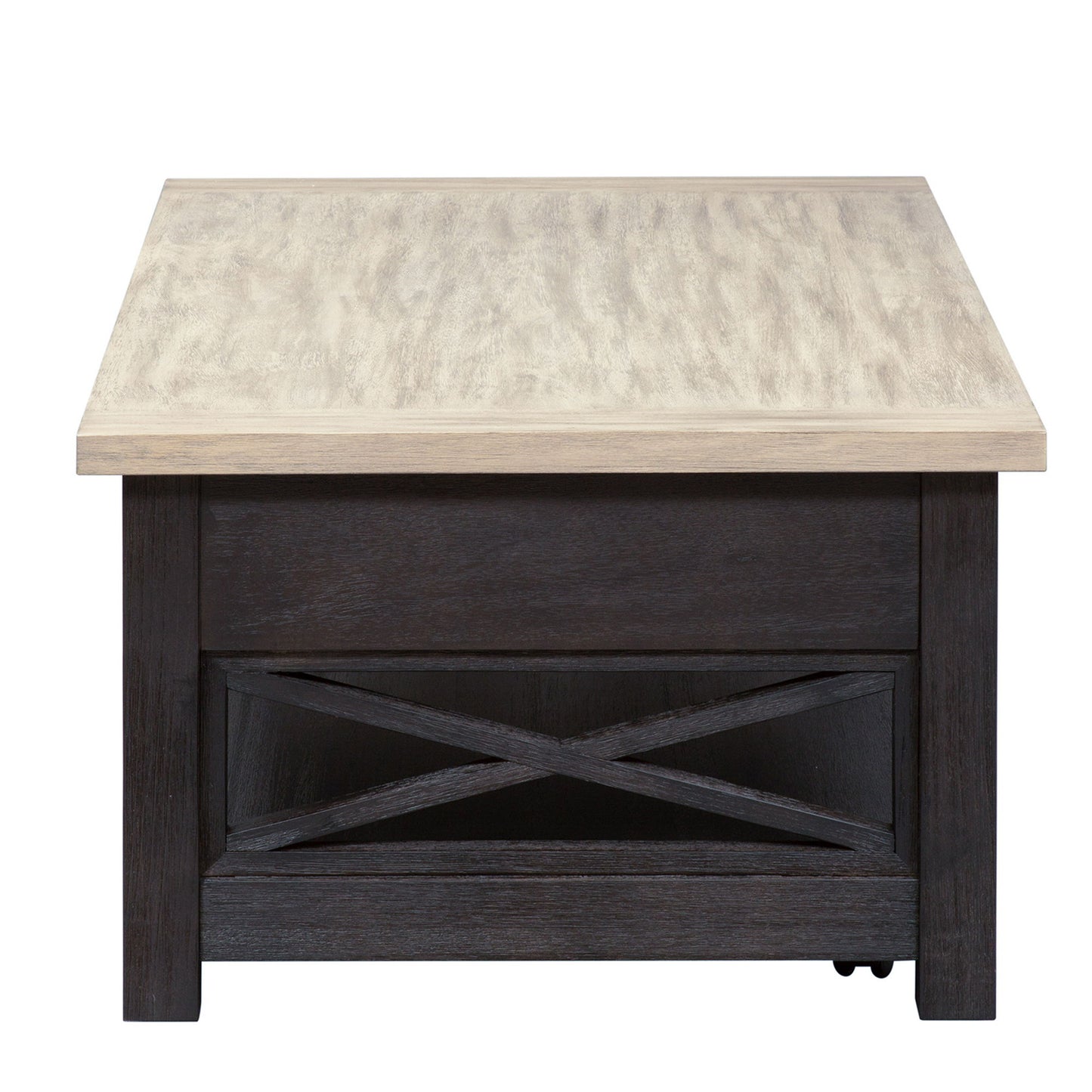 Heatherbrook - Lift Top Cocktail Table - Charcoal & Ash