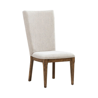 Carolina Park - Upholstered Side Chair - Amber Brown