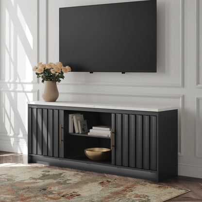 Cadmori - TV Stand With Fireplace Option