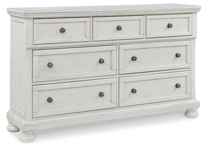Robbinsdale - Dresser, Mirror - Antique White