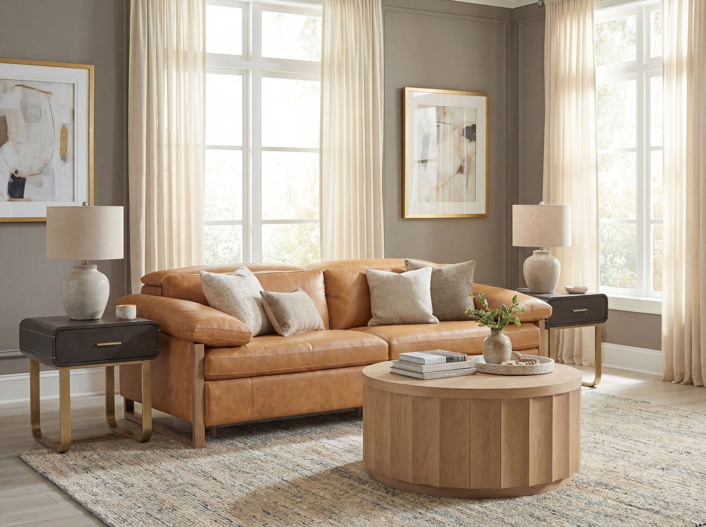 MS - Jericho Power Sofa With Power Headrest
