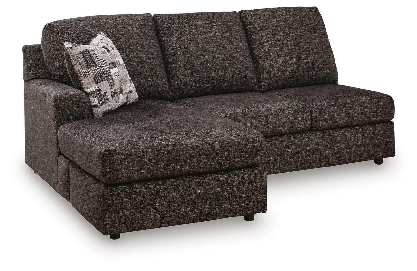 Lentiz - LAF Sofa Chaise - Onyx
