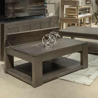 Lennox Hill - Lift Top Cocktail Table - Bark