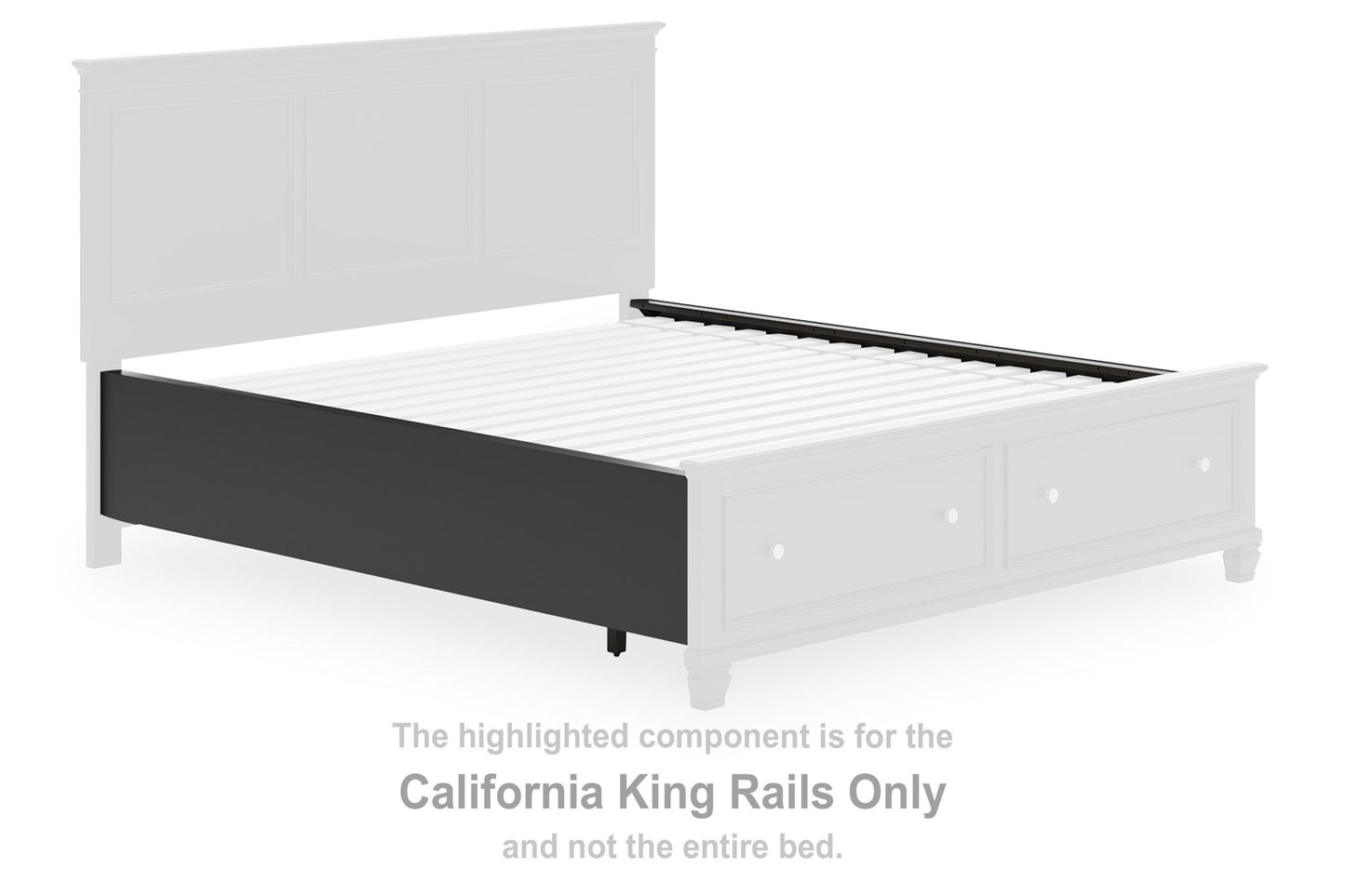 Lanolee - California King Rails - Black