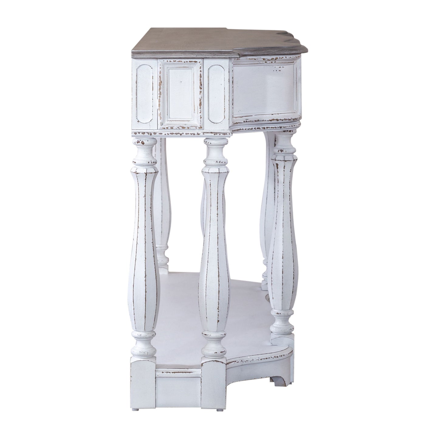 Magnolia Manor - Hall Console Table - Antique White