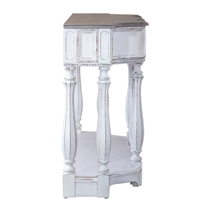 Magnolia Manor - Hall Console Table - Antique White