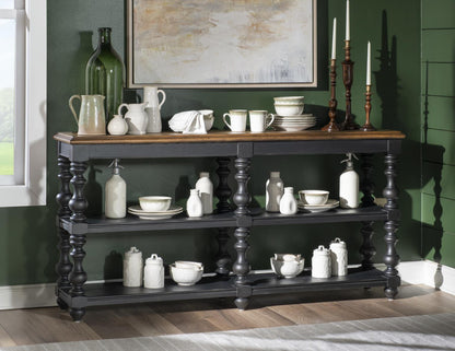 Vintage Market - Turned Bobbin Leg Console Table