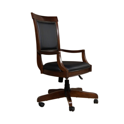 Brayton Manor - Jr Executive Desk Chair - Cognac