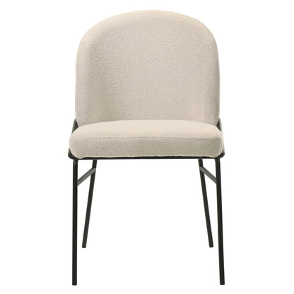 Lark - Side Chair (Set of 2) - White / Black