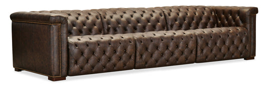 MS - Savion Deux Sofa With Two Power Recliners And Three Power Headrests