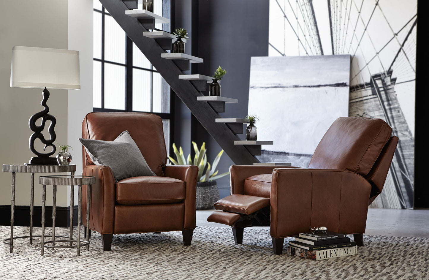 RC - Shasta Recliner - Medium Brown