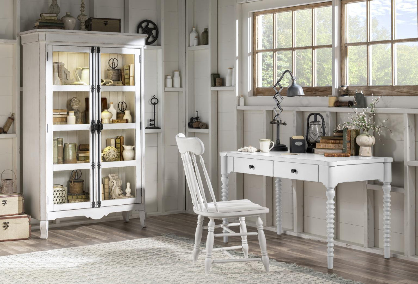 Vintage Market - Turned Bobbin Leg Writing Desk