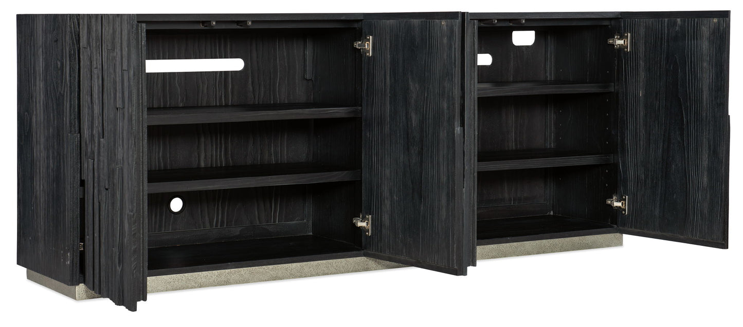 Chapman - Shou Sugi Ban Entertainment Console - Black