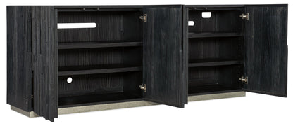 Chapman - Shou Sugi Ban Entertainment Console - Black