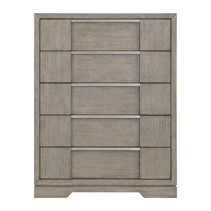 Kelis - 5 Drawer Chest - Gray