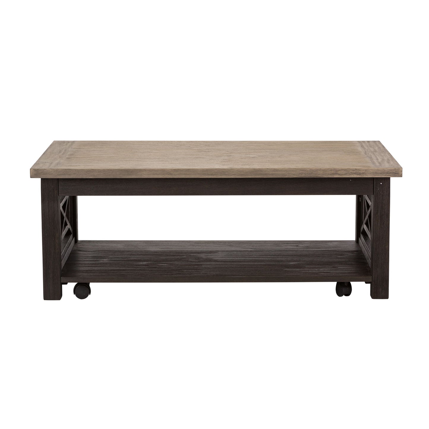 Heatherbrook - 3 Piece Table Set (1 Cocktail 2 End Tables) - Charcoal & Ash