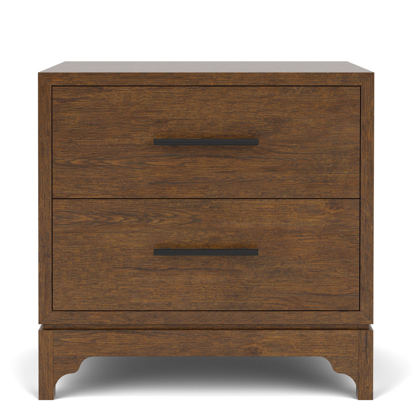 Calhoun - 2-Drawer Nightstand - Whiskey Oak