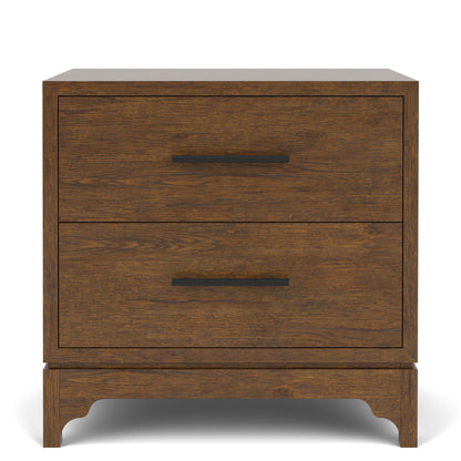 Calhoun - 2-Drawer Nightstand - Whiskey Oak
