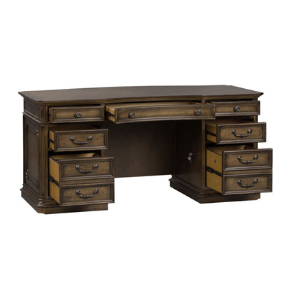 Amelia - Jr Executive Desk - Antique Toffee