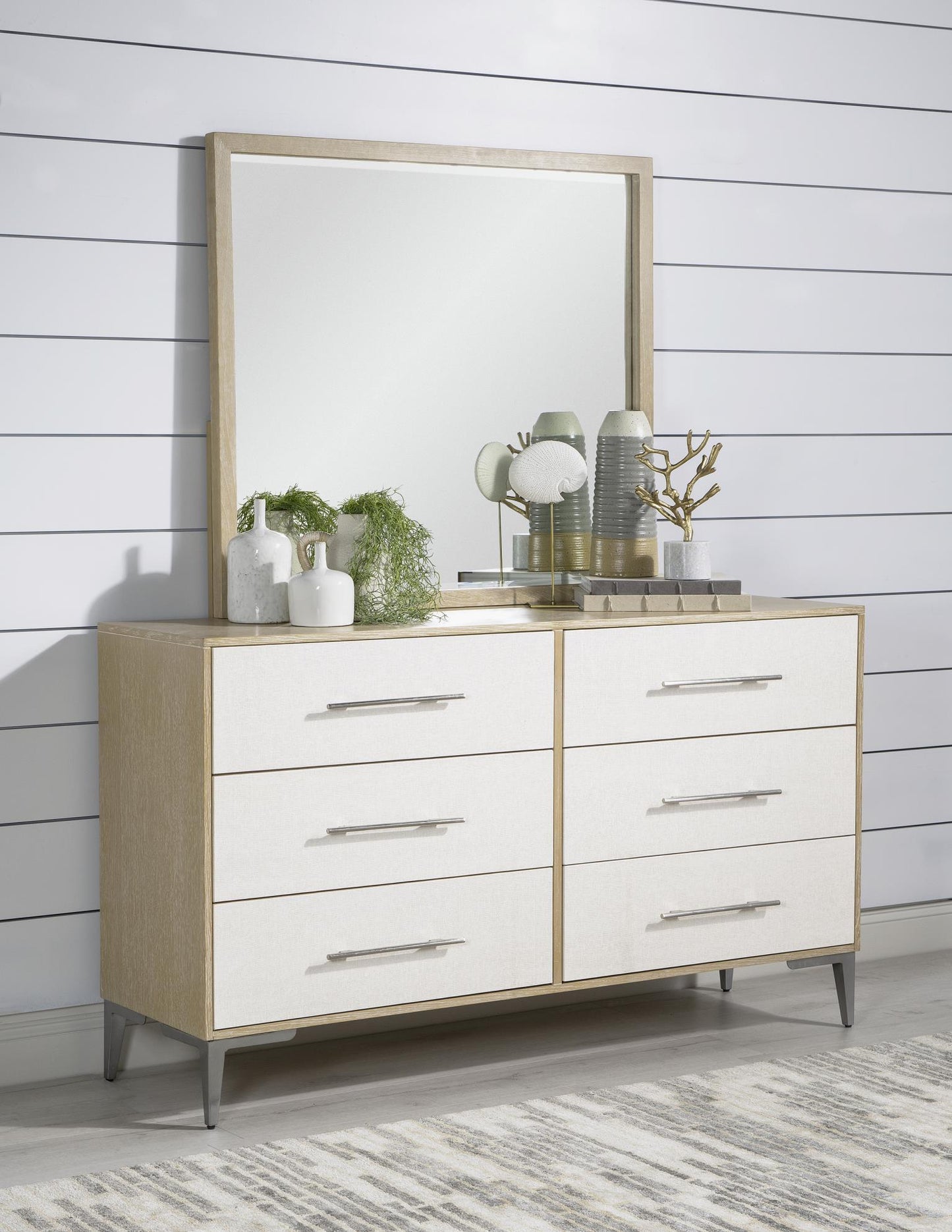 Biscayne - Mirror - Beige
