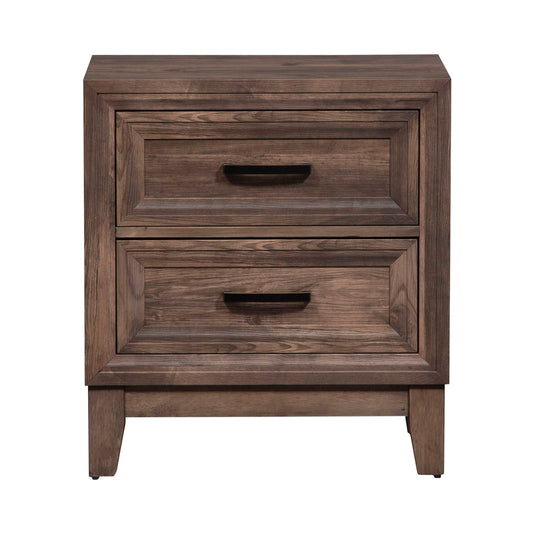 Ridgecrest - 2 Drawer Nightstand - Cobblestone