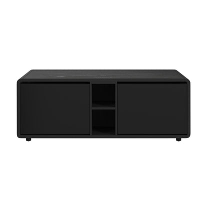 Halo - Smart Coffee Table With Fridge And Speaker - Black
