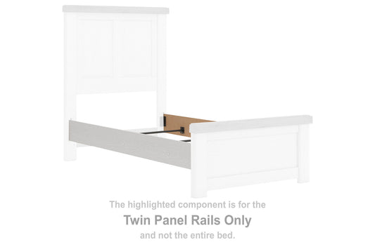 Savonport - Twin Panel Rails - White