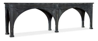 Melange - Thunber Sofa Console - Black