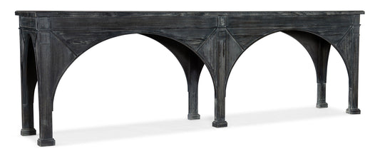 Melange - Thunber Sofa Console - Black