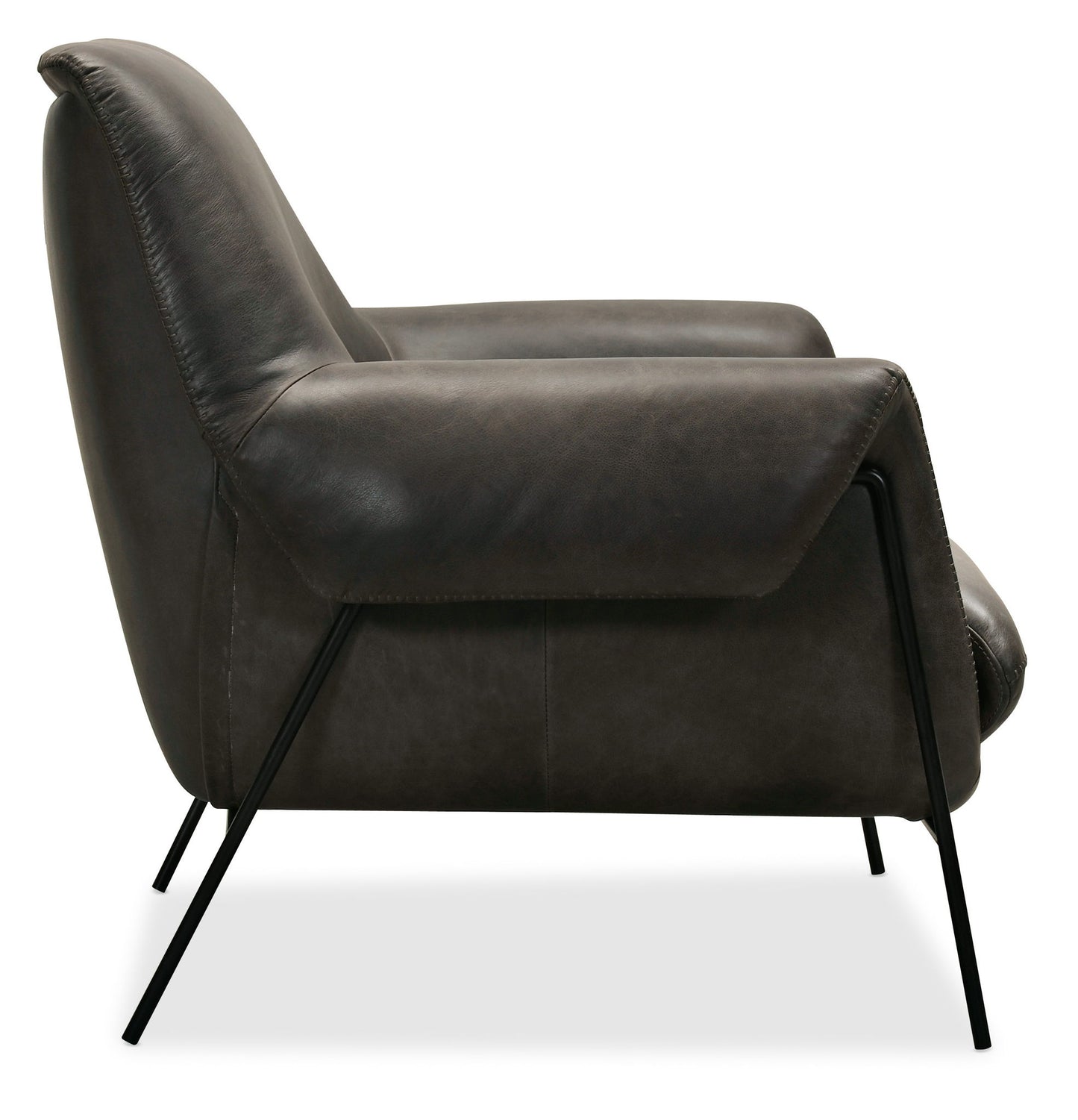 CC - Ambroise Metal Frame Club Chair